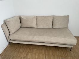 Edles Sofa beige