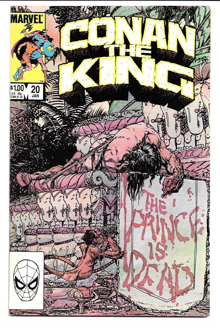 Fumetti: Conan the King Nr. 20 (Marvel 1984) Comic, – Usato da Winterthur venduto da Wolfensberg
