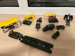 Lot de Dinky Toys militaires divers
