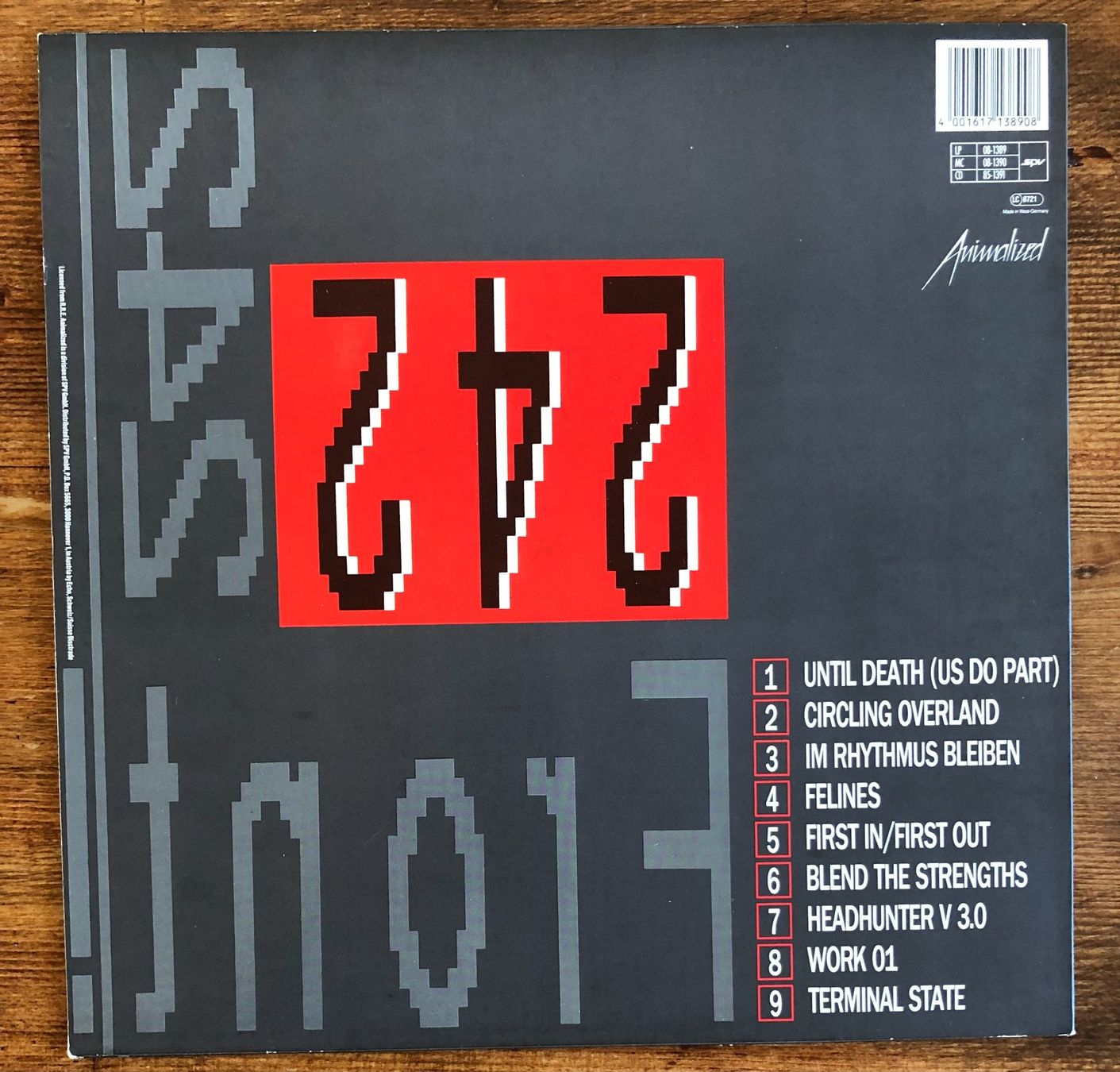 Schallplatten: Front 242 – Front By Front LP, EBM, Wave, Electro – Gebraucht aus Luzern von Schlafenicht00 1