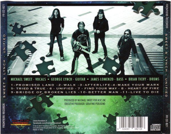 CDs: Sweet & Lynch – Unified – Gebraucht aus Gingins von Demonseed 1