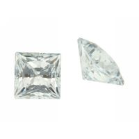 Zirkonia Amethist / 4x4mm Carre / 9Stk