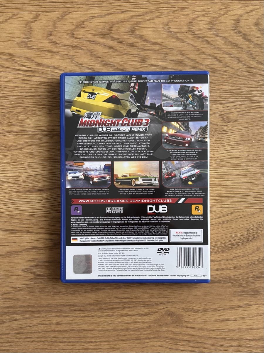 Giochi: PS2 - Midnight Club 3: DUB Edition Remix – Usato da Worb venduto da d.collective 1