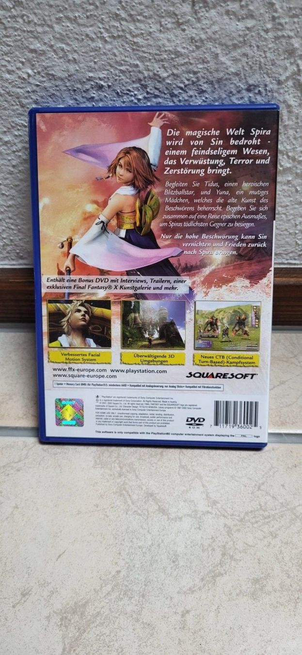 Sony Giochi: PS2 - Final Fantasy X – Usato da Münsingen venduto da Heroism2010 1