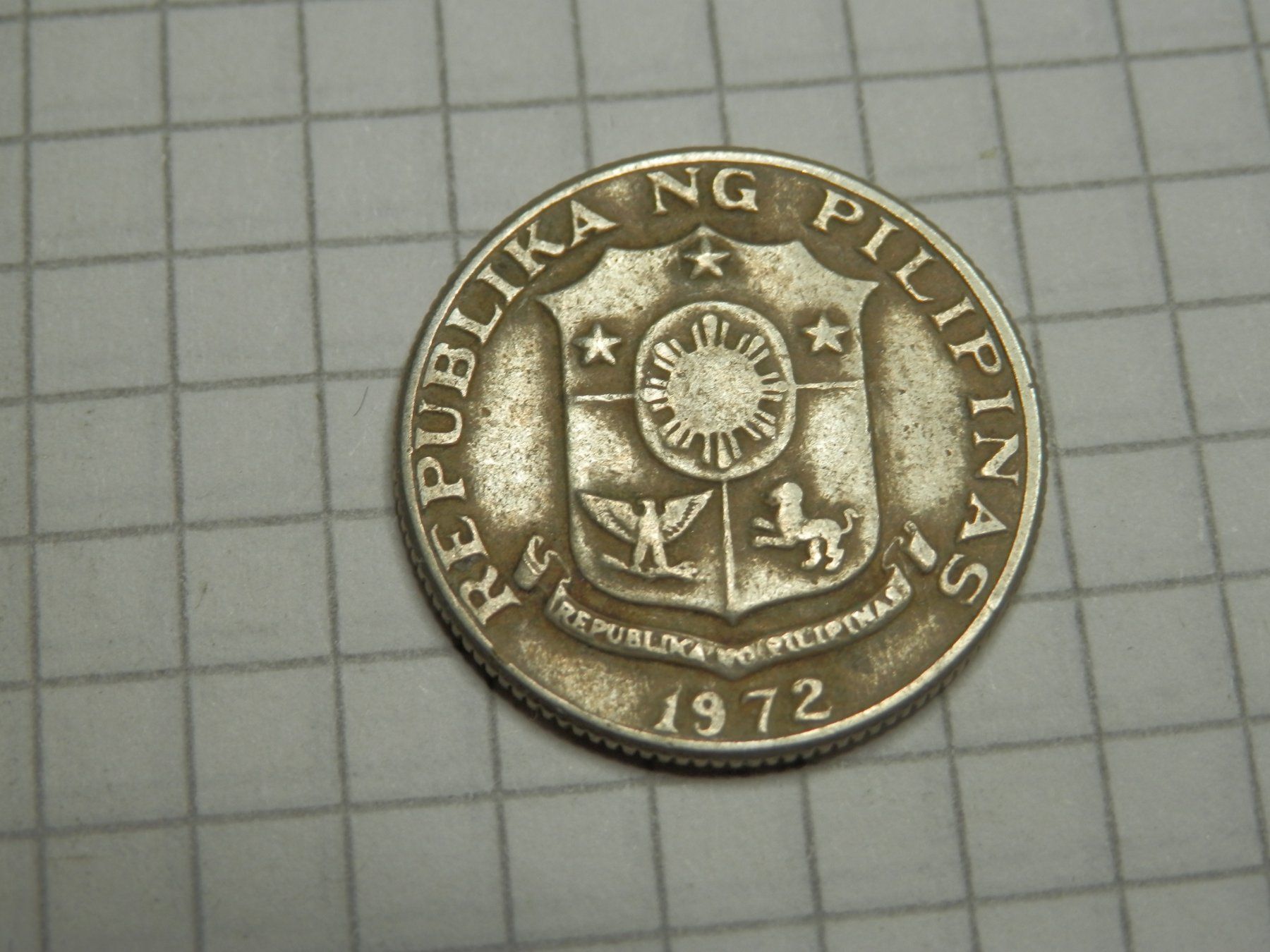 Tutti le monete: Philippinen  10 Sentimos, 1972 – Usato da Weiach venduto da weiach81 1