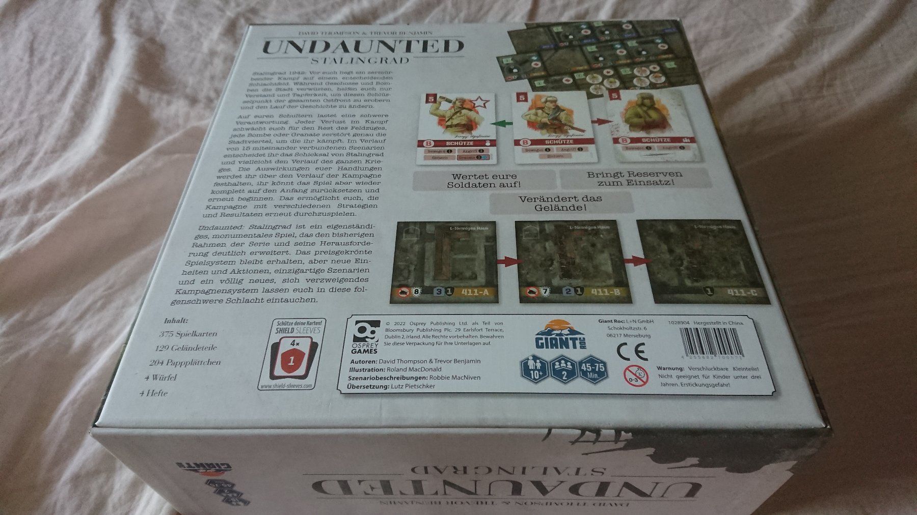 Giochi: Undaunted: Stalingrad (Deutsch) – Nuovo (secondo la descrizione) da Bern venduto da te3012 1