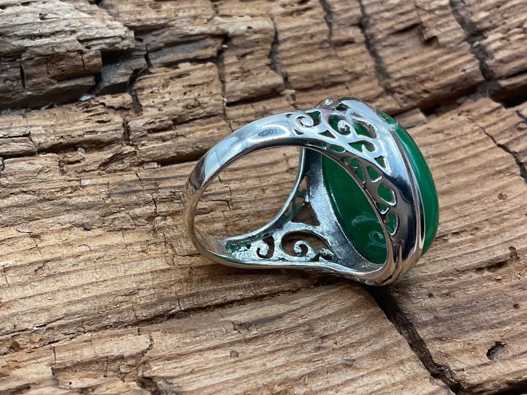 Ringe: Statementring Onyx in Sterlings. Gr.55.5 – Neu (gemäss Beschreibung) aus Luzern von S.Kern01 4