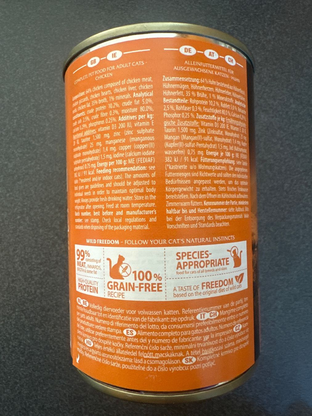 Mangimi: Katzenfutter - getreidefrei – Nuovo (secondo la descrizione) da Adligenswil venduto da ajuga 2