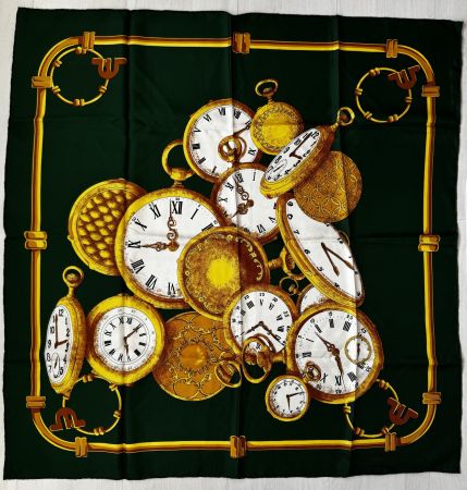 Elegantes Maurice Lacroix Seiden-Foulard