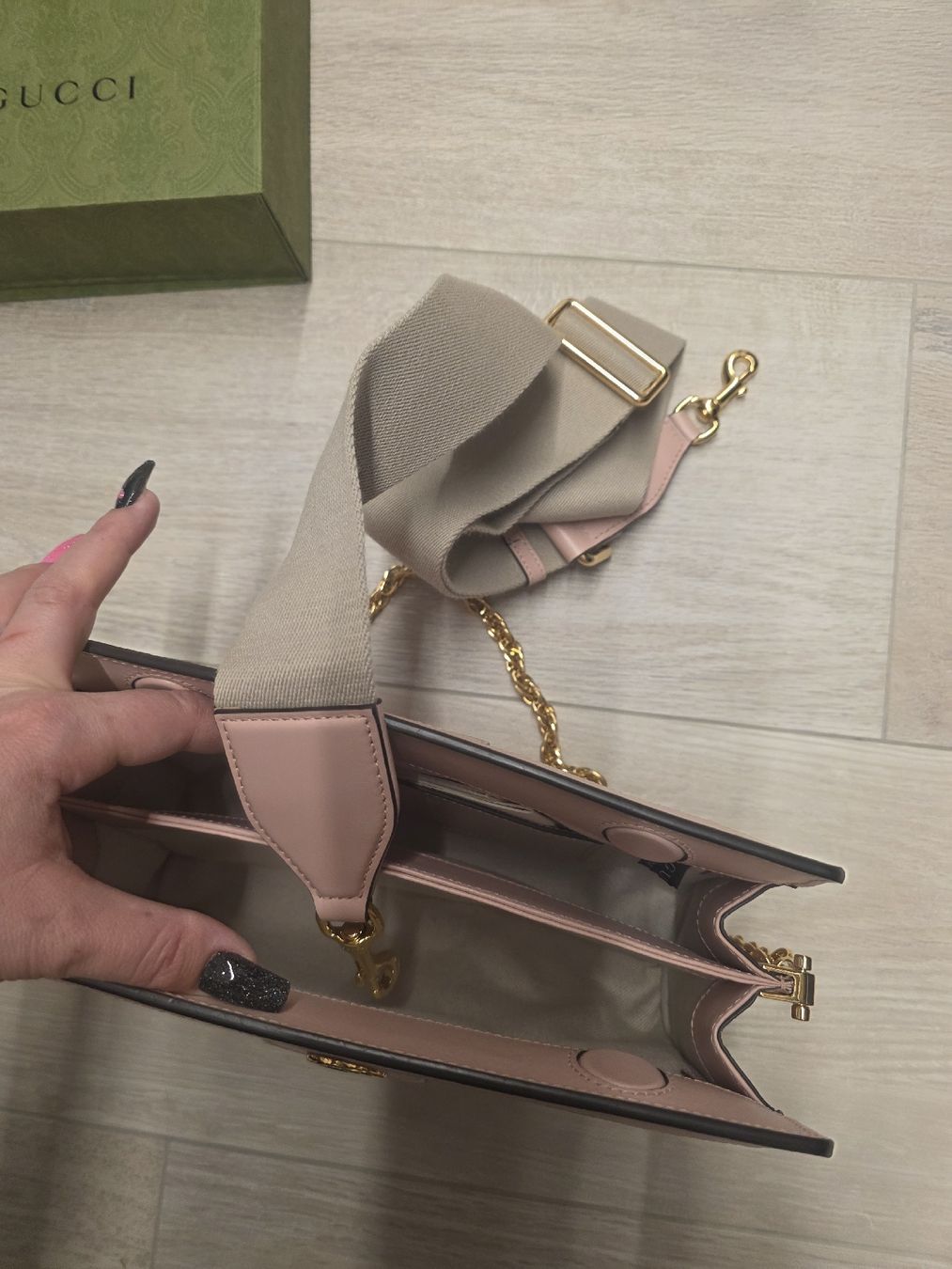 Gucci Borse da donna: Gucci Tasche rosa – Nuovo e nell'imballaggio originale da Berg TG venduto da lisboa.sky 1