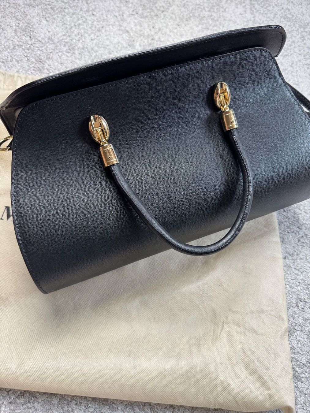 Borse da donna: Elegante Mangotti Handtasche Schwarz – Usato da Pfaffhausen venduto da Voe 1