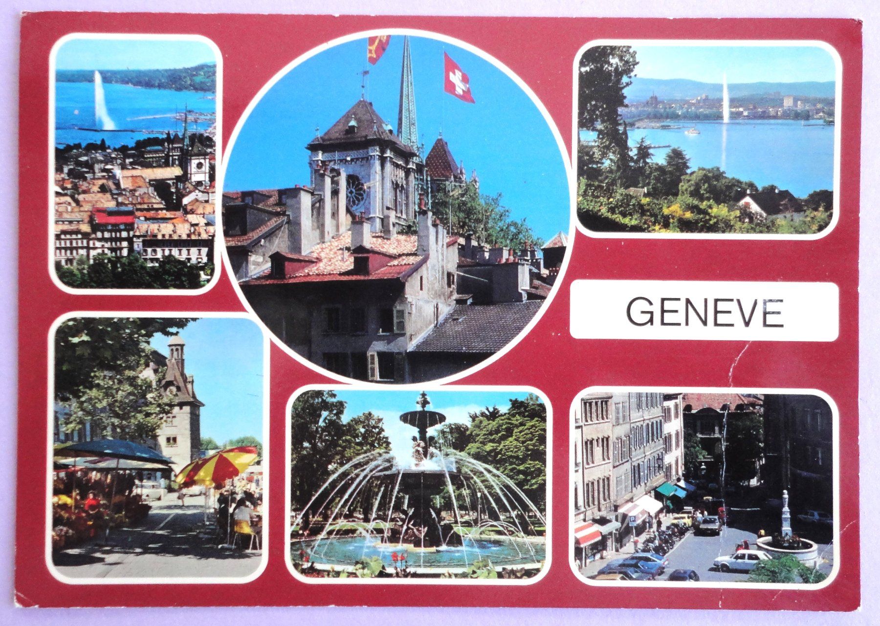 Ansichtskarten: Genève – Gebraucht aus Fétigny von Billy2miny