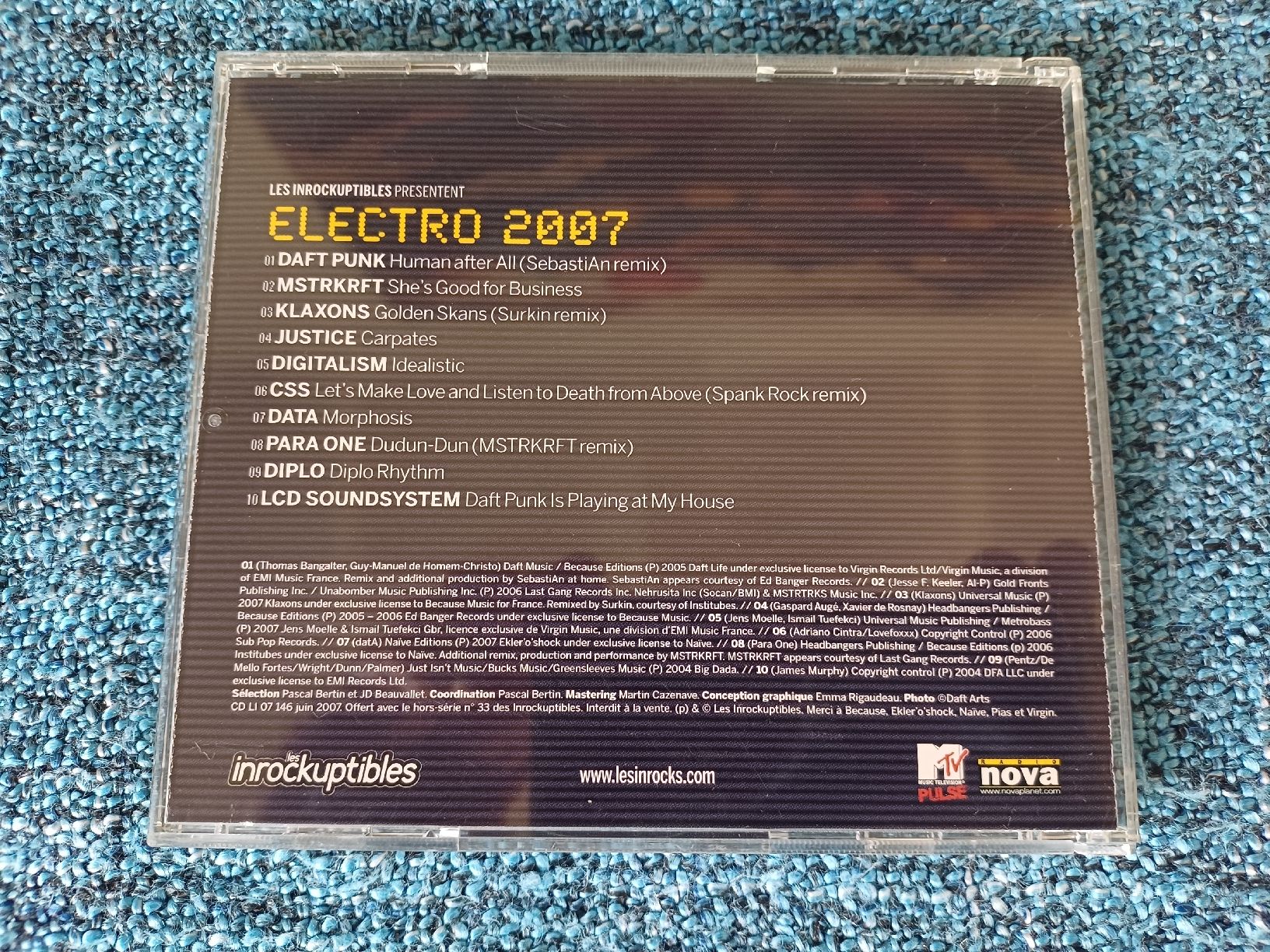 CDs: Electro 2007 Compilation "Les Inrockuptibles" CD – Gebraucht aus Begnins von Drastic-Sound 1