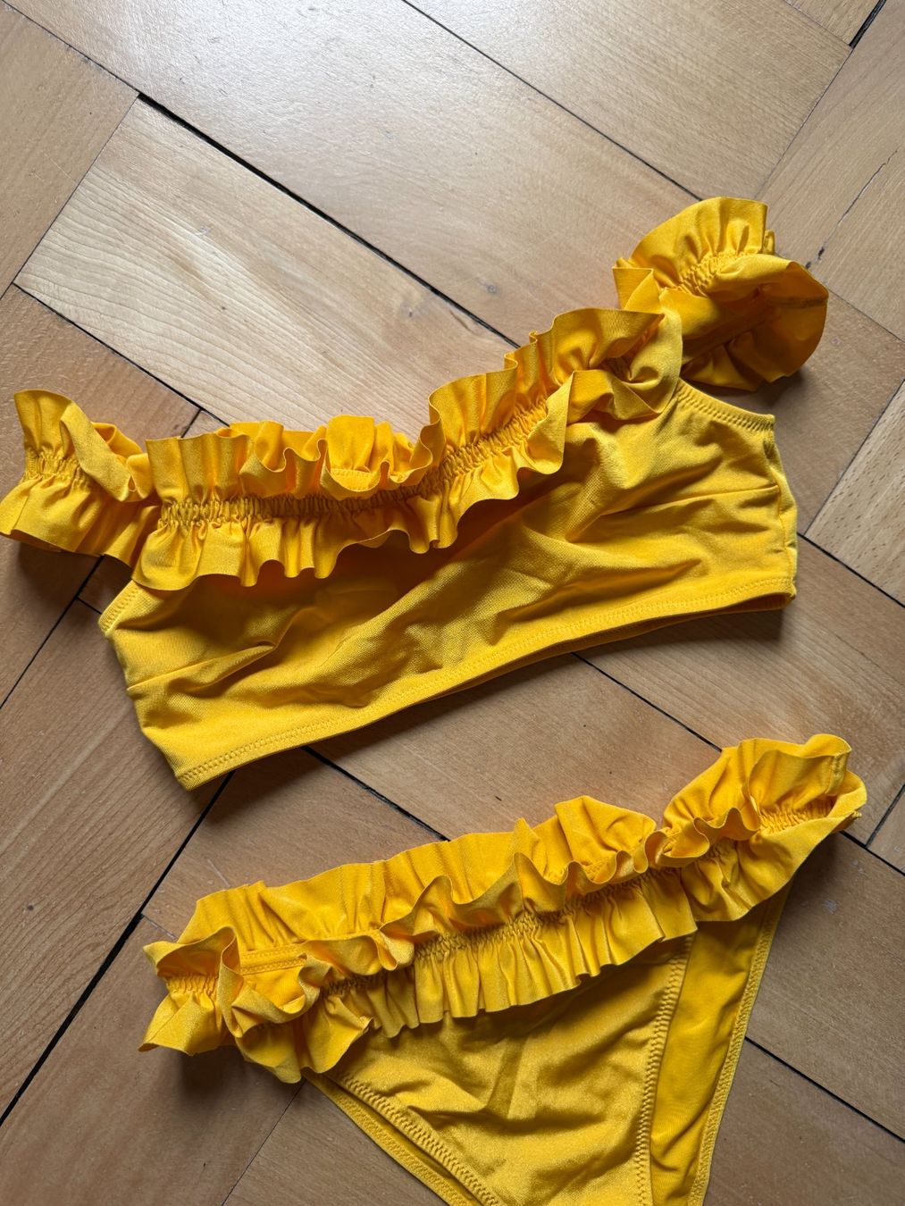 Costumi da bagno & Bikini: Rüschen Bikini gelb M – Usato da Zürich venduto da Diazaio 1