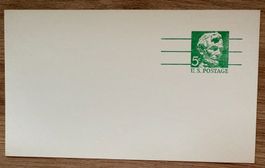 POSTKARTE USA ABRAHAM LINCOLN