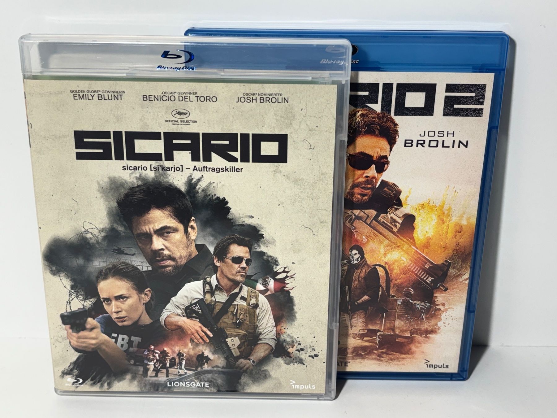 Tous les DVDs: Sicario 1&2 Blu Ray – D'occasion à Wilderswil par Sstriker