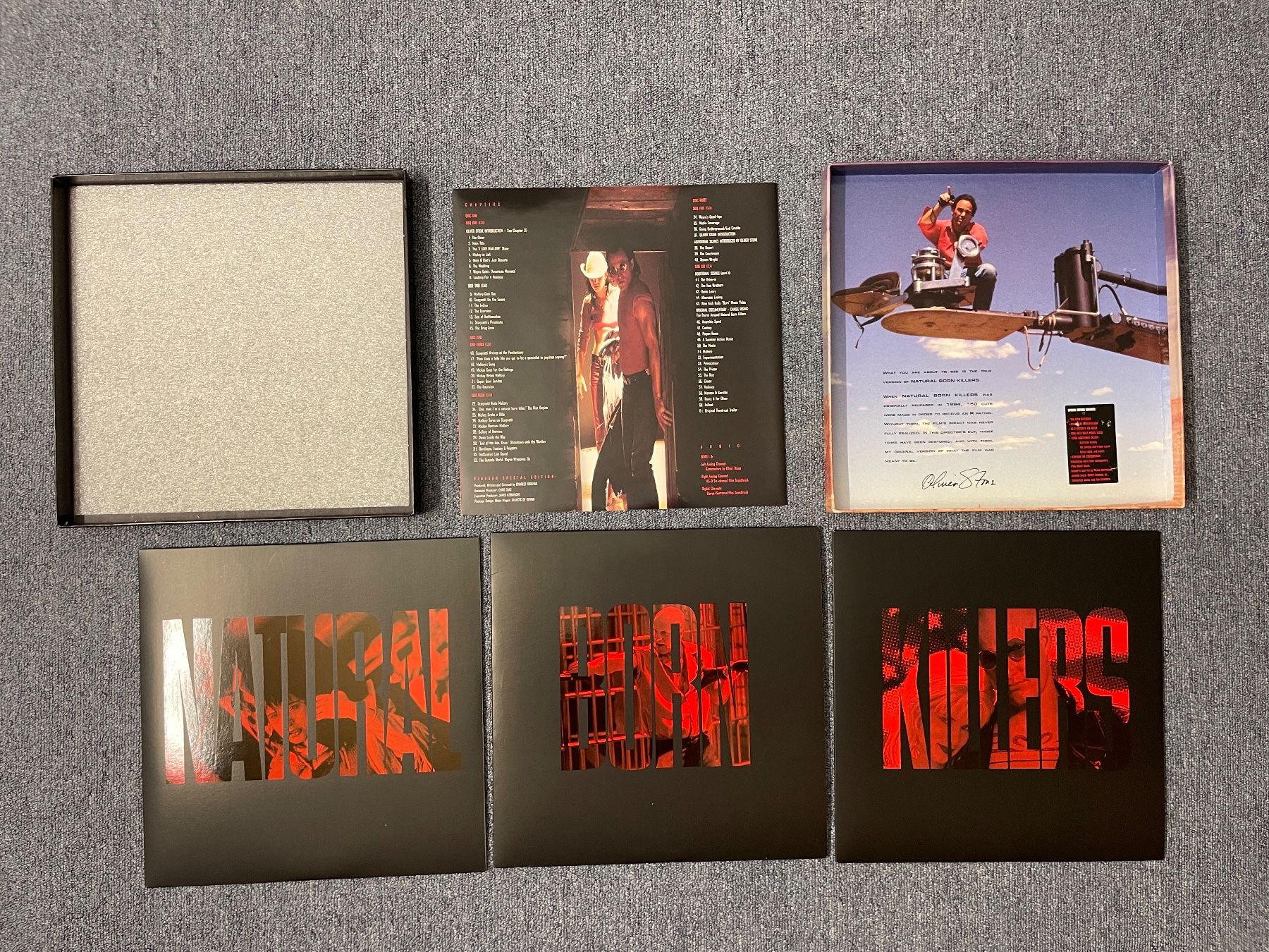 Alle DVDs: Natural Born Killers - BOX - LASER DISC - LD - Engl. Orig. – Gebraucht aus Stans von Brode 4