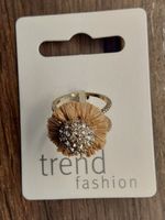 Fingerring Motiv Blume neu