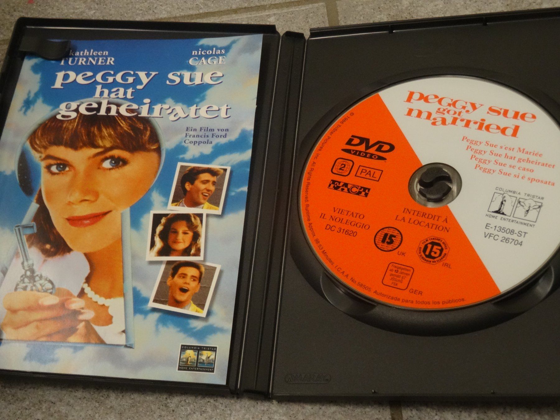 Tutti i DVDs: Peggy Sue hat geheiratet DVD - – Usato da Olten venduto da Disc-Verkauf 1