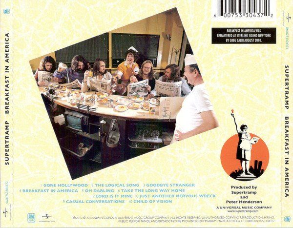 CD: Supertramp – Breakfast In America - b – Usato da Brittnau venduto da Zibu 1