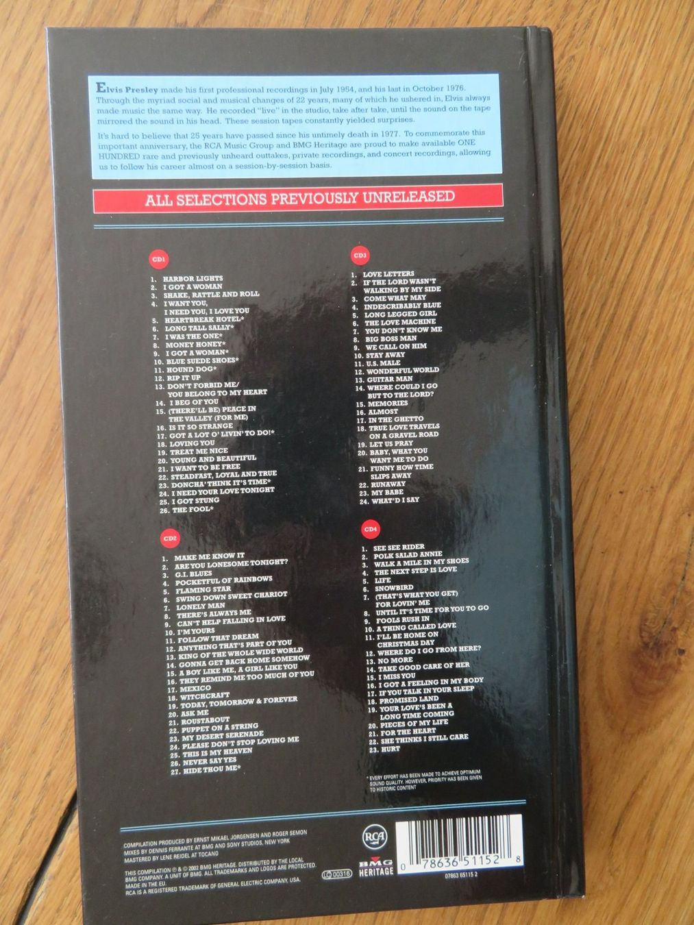 CDs: ELVIS 4 CD BOX U HEFT NEU – Neu und originalverpackt aus Zürich von max_cp5f 1