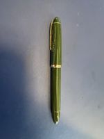 Füllfederhalter Clipper grün mit 14K 585 Goldfeder