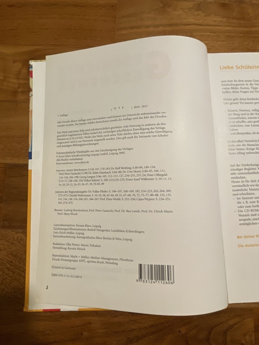 Livres: Geschichte und Geschehen 2 – D'occasion à Luzern par Nina055 1