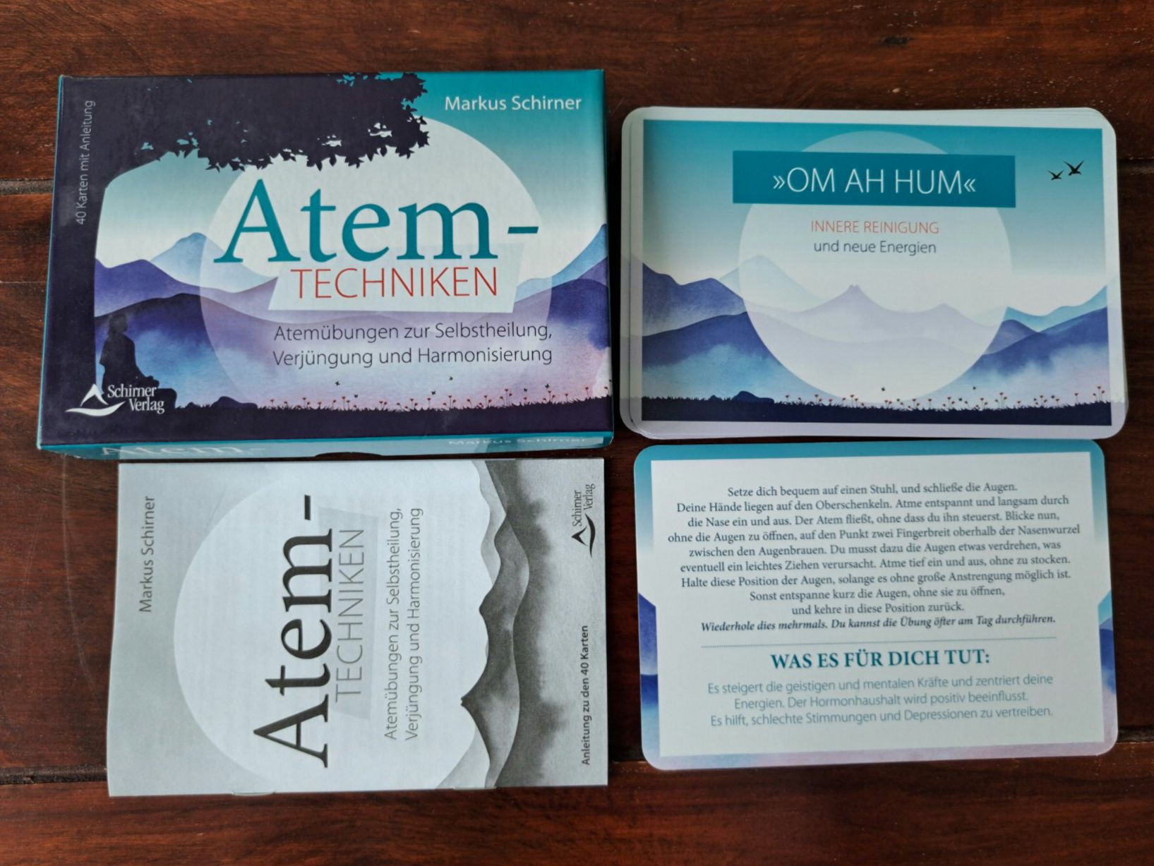 Bücher: Karten Set Atemtechnik, Selbstheilung, Harmonisierung – Gebraucht aus Oetwil am See von Kuechenzeit