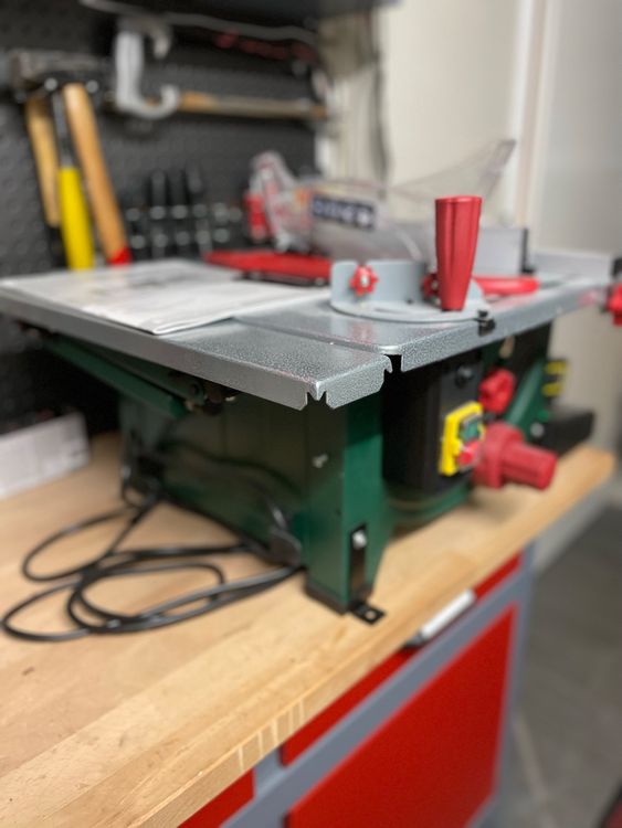 Mobile Tischkreissäge PMTS 210 A1 von Parkside Kaufen auf Ricardo