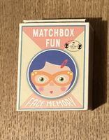 Kartenspiel Matchbox Fun Face Memory gebrauchter Zustand