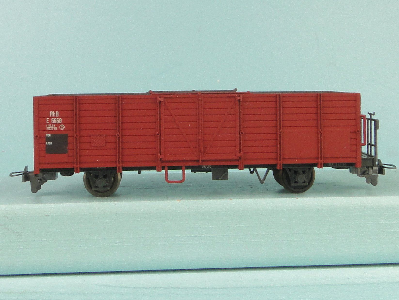 Bemo Modellini di ferrovie: Bemo H0m 2251 RhB E 6668, Neuwertig – Usato da Bülach venduto da cann11 1