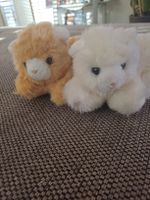 Kuscheltiere Katzen 2er Set Plüschtier 