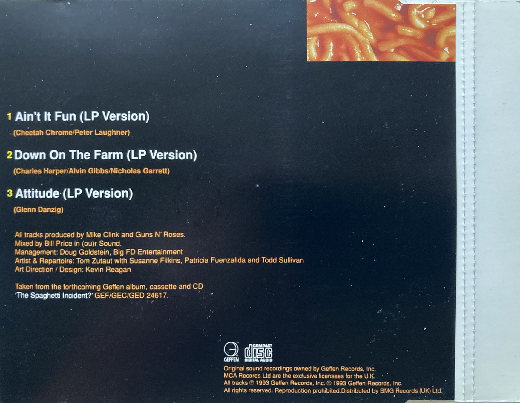 CD: GUNS N' ROSES - AIN'T IT FUN – Usato da Bottens venduto da hotter-than-hell 1