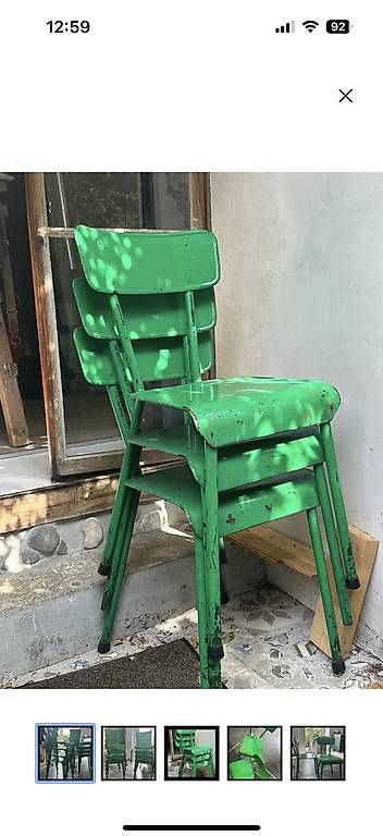 Sedie: Chaises métalliques Vintage – Usato da Lutry venduto da car_6xtf 2