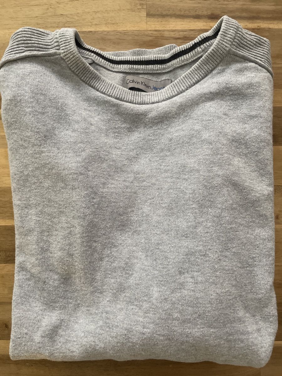 Calvin Klein Maglioni & Felpe: Calvin Klein Jeans Pullover Gr. S, Grau, Herren – Usato da St. Gallen venduto da Jigarii