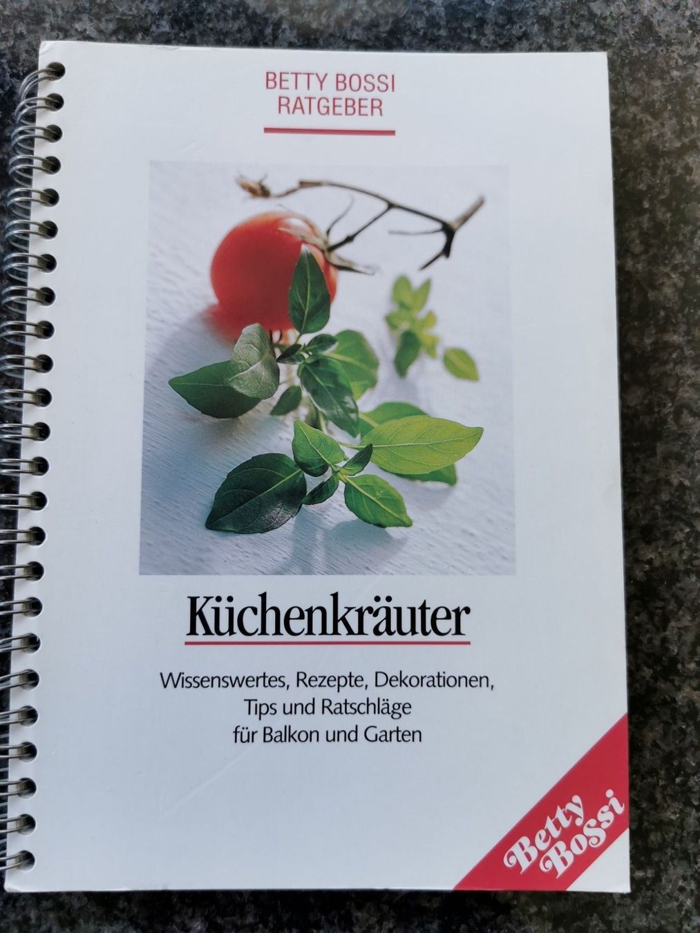 Libri: Betty Bossi; Küchenkräuter – Usato da Boniswil venduto da Totomat-Lady2