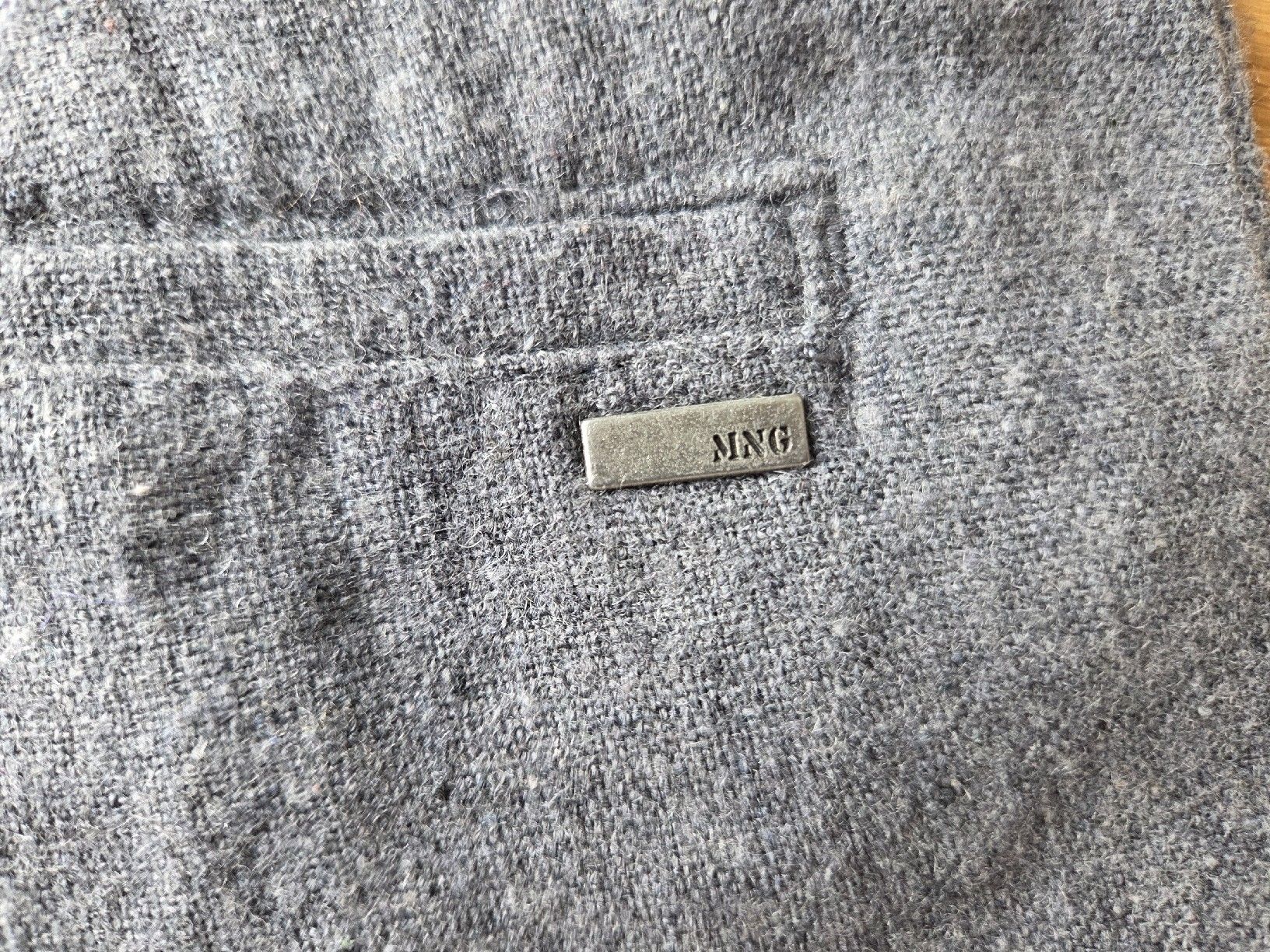 Mango Pantaloni: Mango Wollshorts, grau, Grösse 36 – Usato da Villars-sur-Glâne venduto da richardette 3