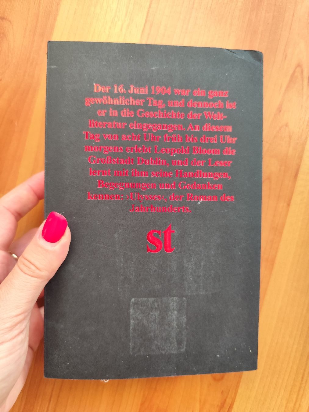 Libri: James Joyce Ulysses German Edition Taschenbuch  – Usato da Mägenwil venduto da VintageGirly 1
