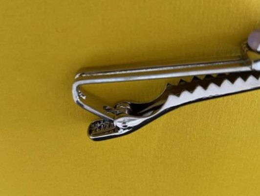 Altri gioielli: Krawattenklammer silberfarben mit Halbedelstein – Nuovo e nell'imballaggio originale da Aarau venduto da chicochicomama 4