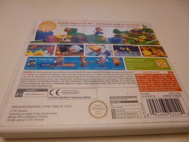Nintendo Spiele: Super Mario 3d Land- 3DS Nintendo – Gebraucht aus Pambio Noranco von Pol69 2