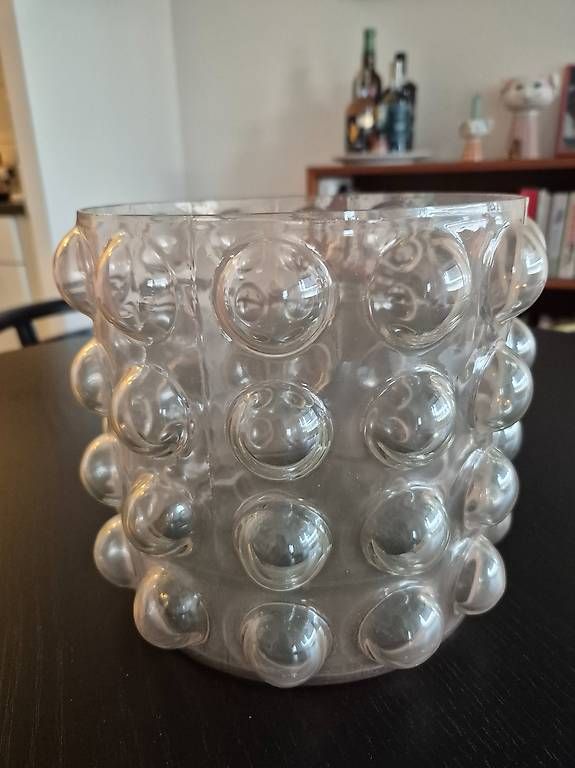 Vasen & Gefässe: Bubble Vase Glas rosa – Gebraucht aus Allschwil von Sandyheart 1