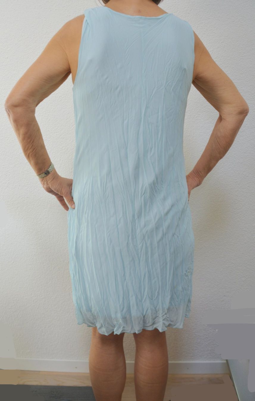 Kleider: doppellagiges crinkle Kleid, Grösse S – Gebraucht aus Niederhasli von littledrop 2