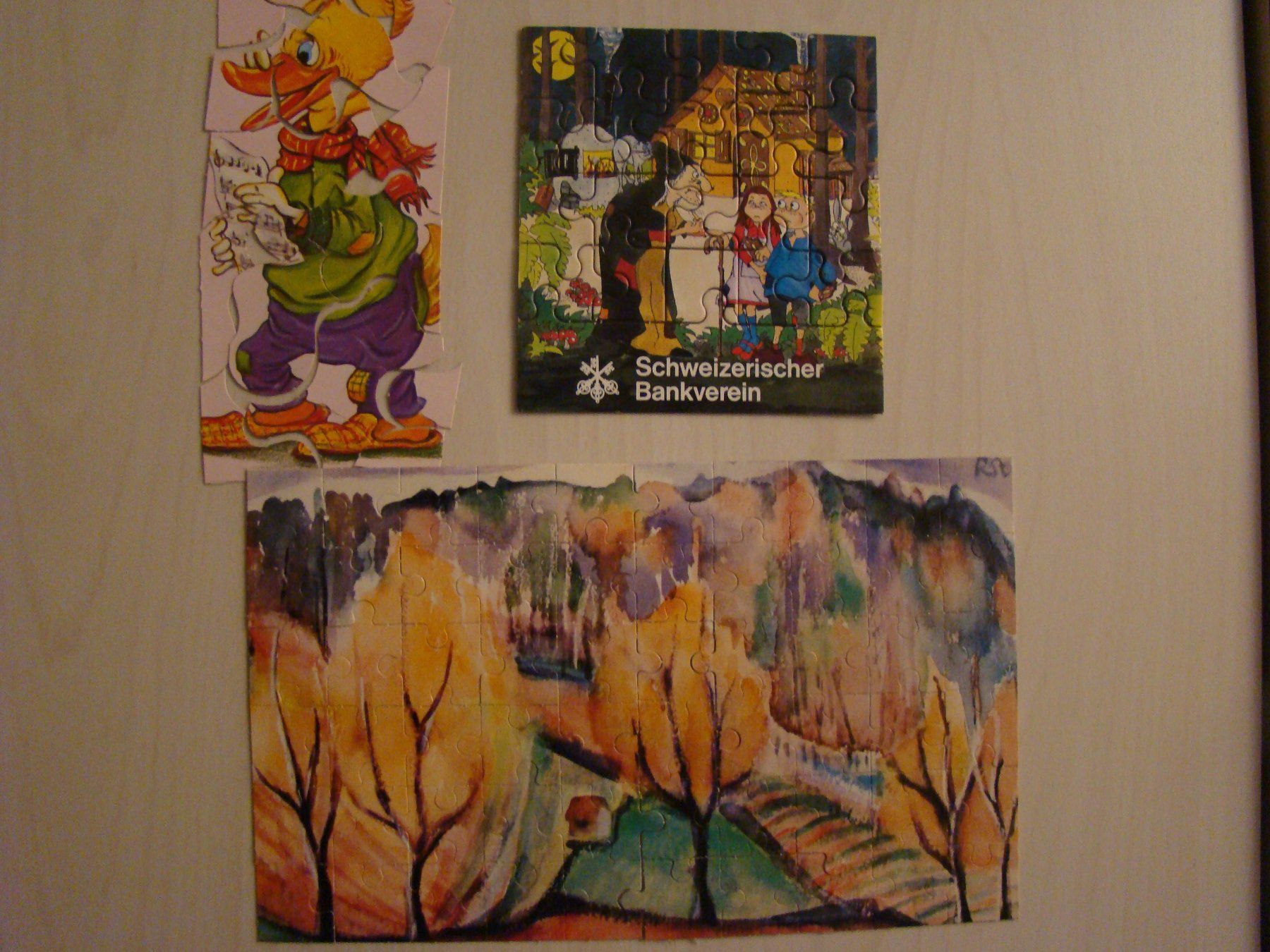 Puzzles: Box mit 6 kleinen Puzzles für zu Hause oder unterwegs – Gebraucht aus Malters von burzi 4