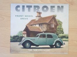 Citroen Traction 15 Six - Prospekt Slough GB - E047