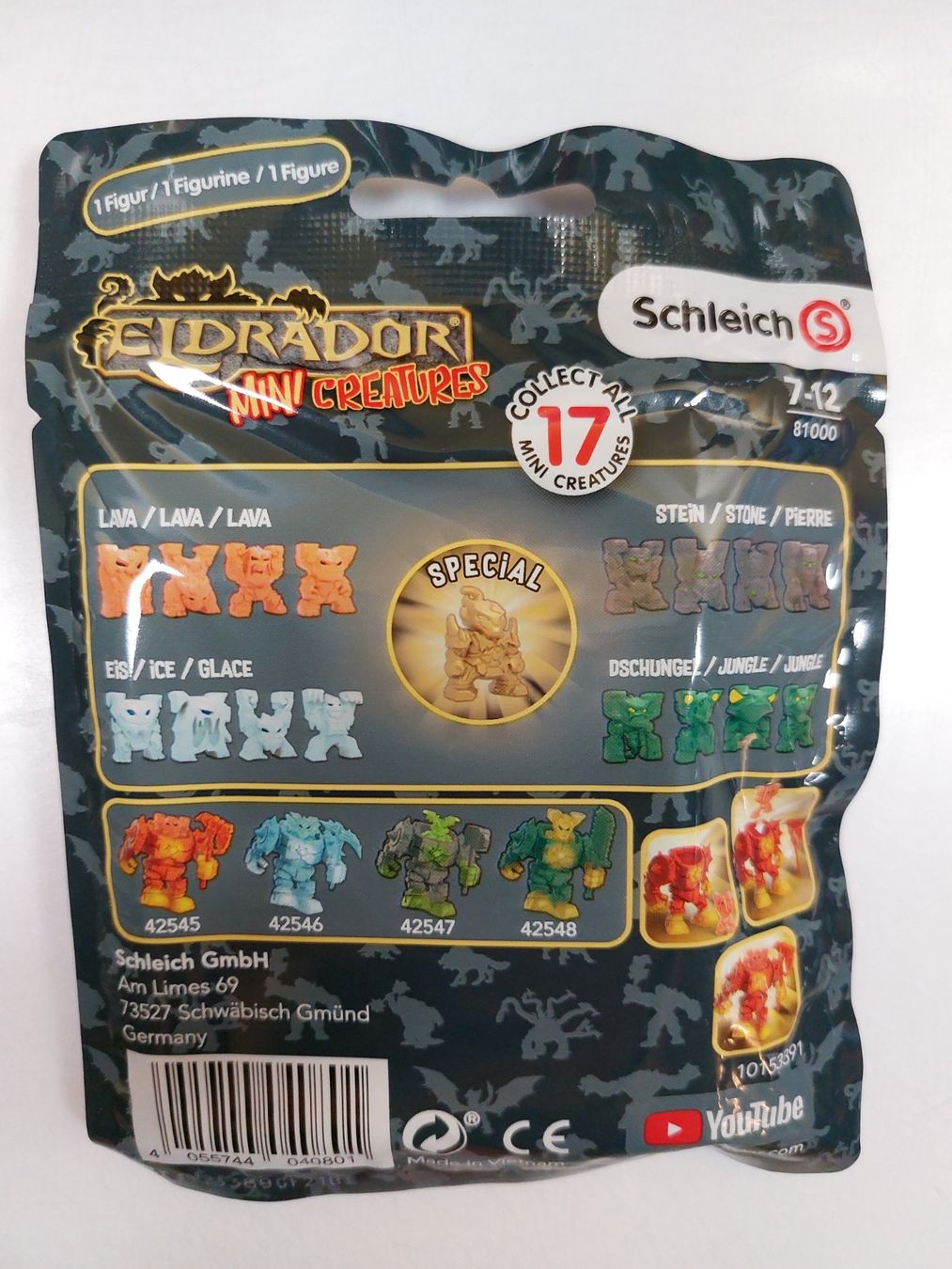 Schleich Giocattoli: Schleich 81000 - 5x Eldrador Mini Creatures NEU – Nuovo e nell'imballaggio originale da St.Gallen venduto da TinasBauundSpiel 2
