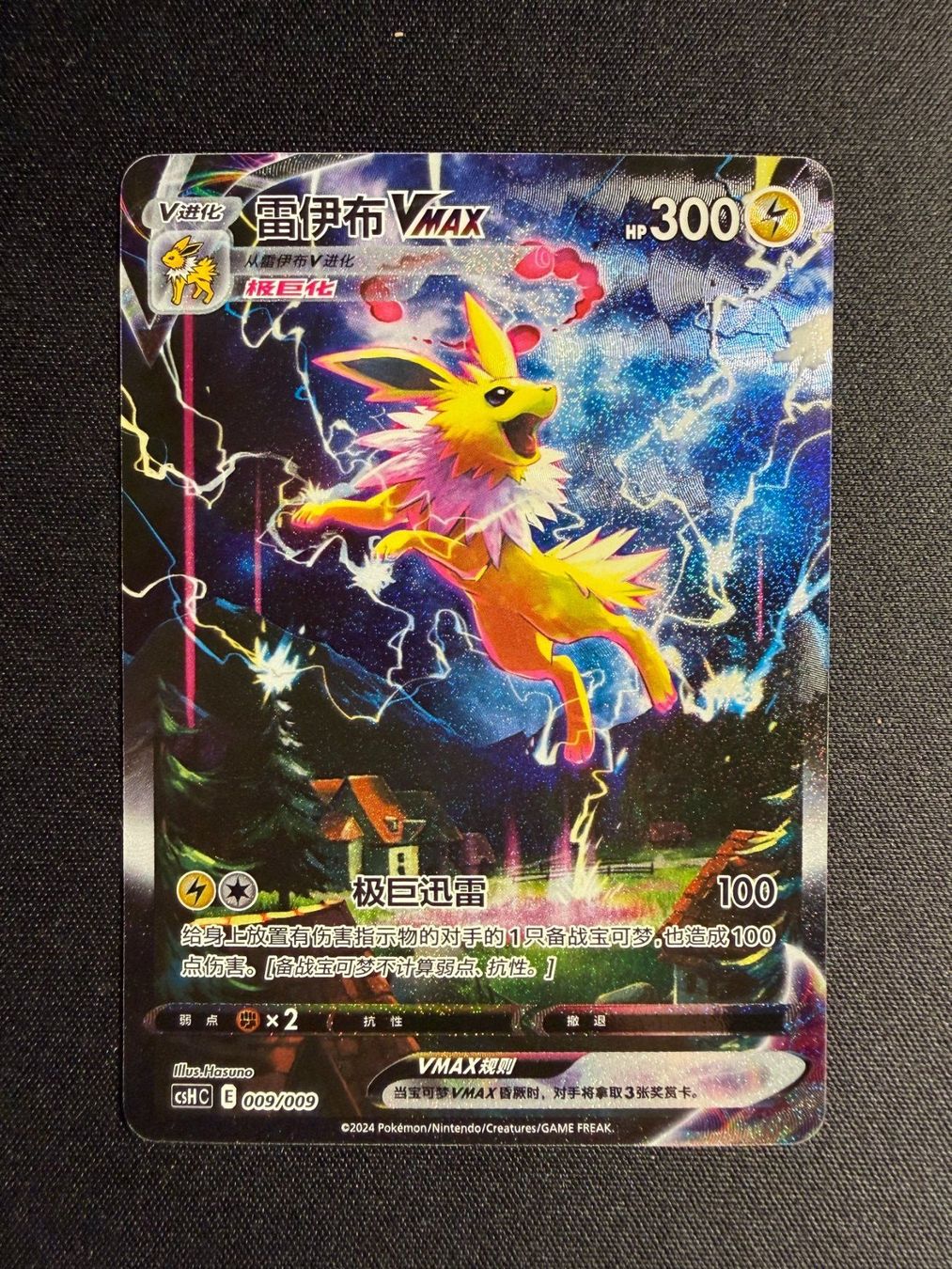 Pokémon Carte collezionabili: Jolteon Vmax Chinese promo – Nuovo (secondo la descrizione) da Saules BE venduto da TheWeeCard