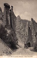 Pyramides d'Useigne - Route d'Evolène