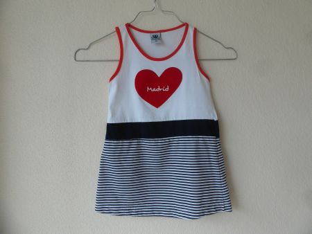 Sommerkleid für Mädchen 1-2 Jahre - Gr. 80/92