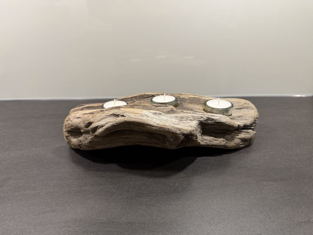 Tutte le decorazioni: Schwemmholz mit Kerzen – Nuovo e nell'imballaggio originale da Winterthur venduto da Pilzchen 6