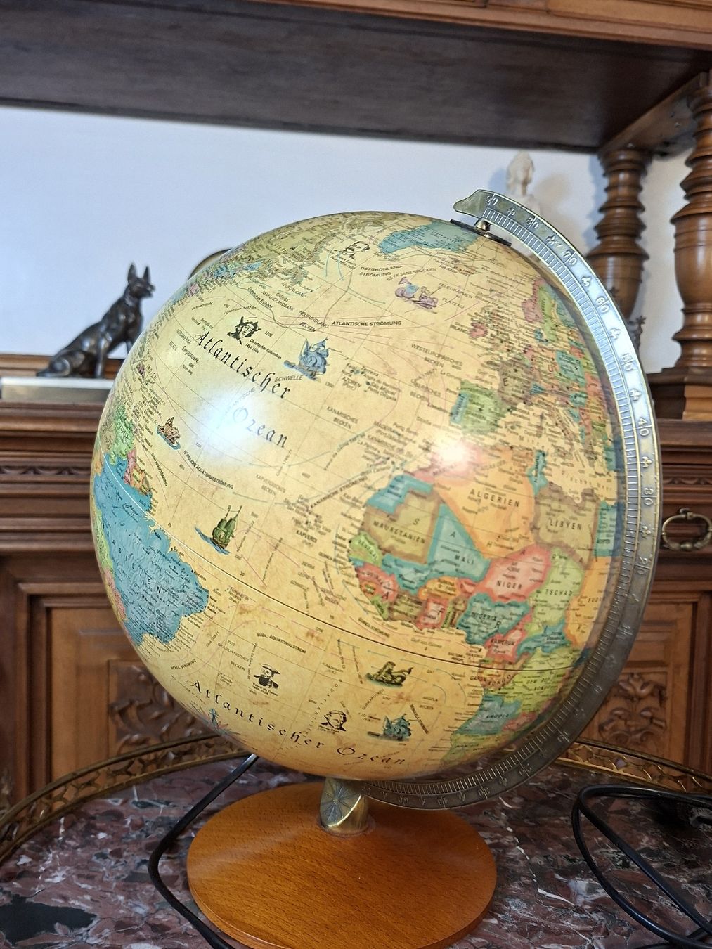 Altro in Decorazioni & Accessori:  Replogle Scanglobe Leuchtglobus Welt  – Usato da Steffisburg venduto da ZeitReise_ 1